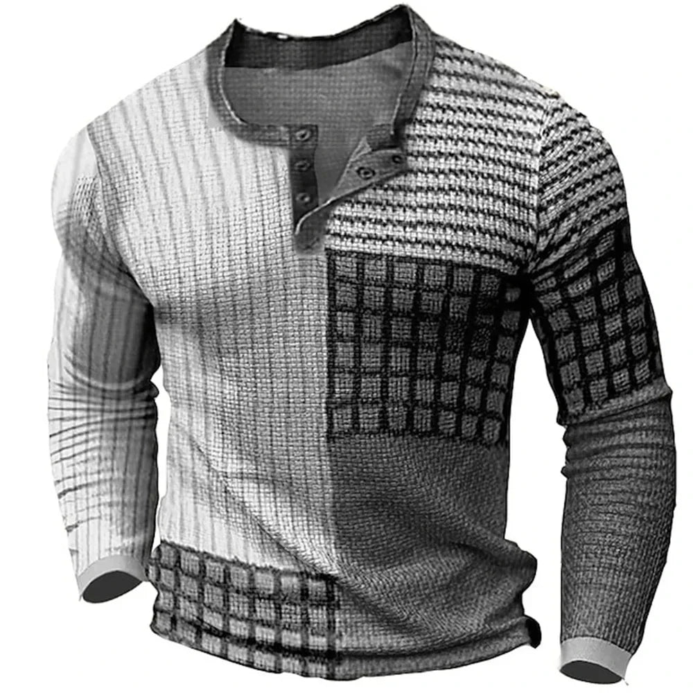 Jermoni | Pullover mit Patchwork-Design