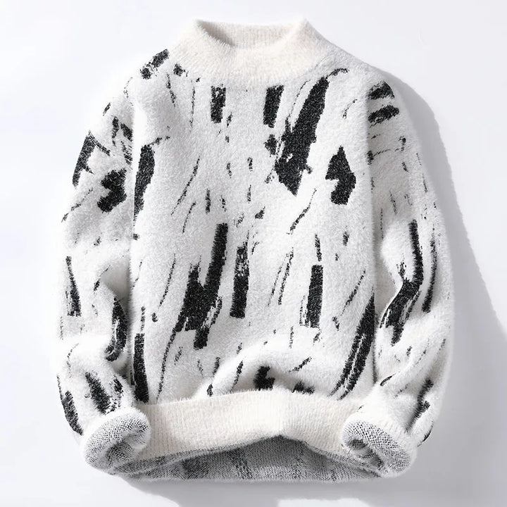 Arnold | Kaschmir-Halber Rollkragenpullover im Streetwear-Stil