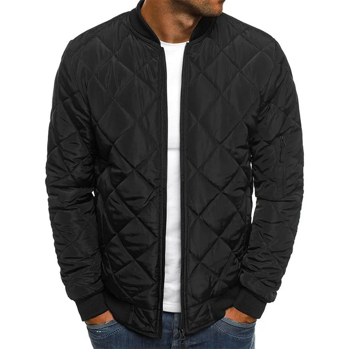 Dale | Baumwolljacke mit Rautenmuster