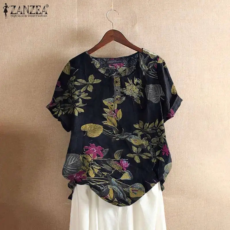 Nadine | Bluse mit Blumenmuster