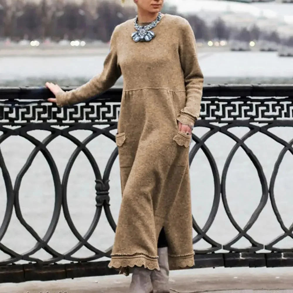 Casey | Langes Winterkleid