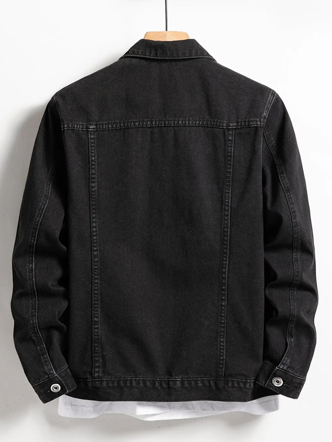 Regan | Geknöpfte Jeansjacke