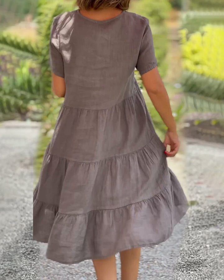 Susan | V-Ausschnitt Kleid
