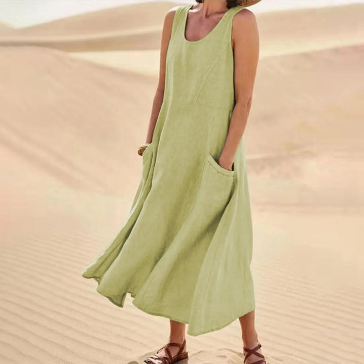 Olivia™ - Taschenkleid aus Leinen