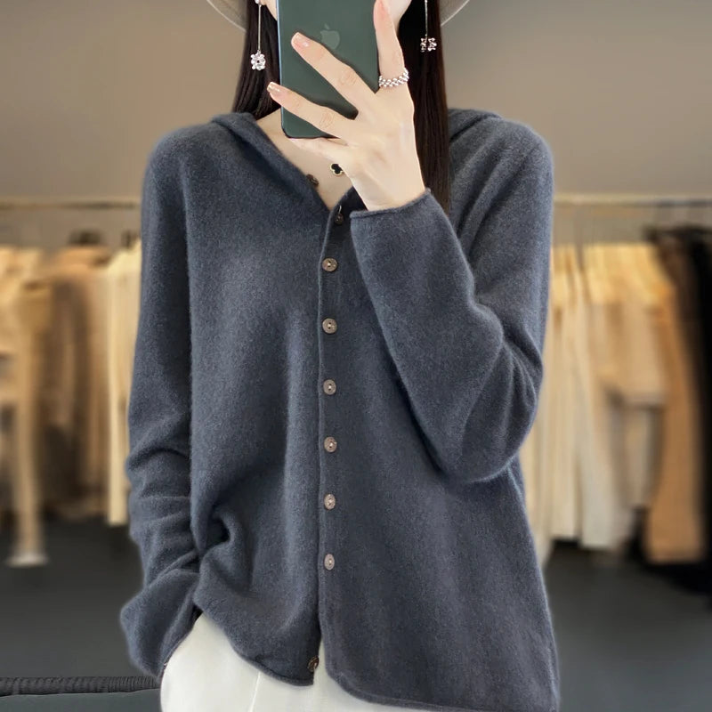 Jamie | V-Ausschnitt-Cardigan