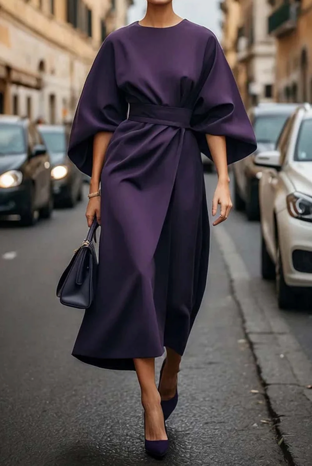 Keira | Kleid mit Weiten Ärmeln