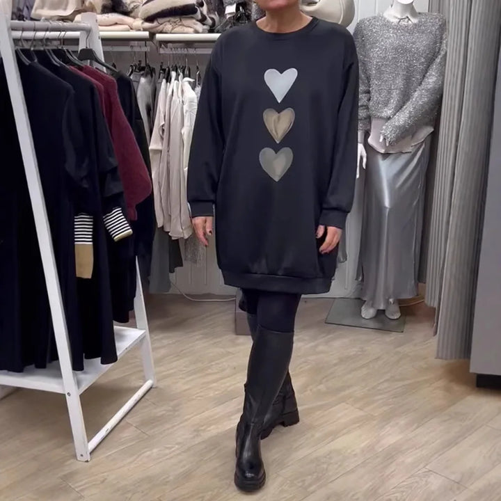 Hazel | Langer Lockerer Pullover