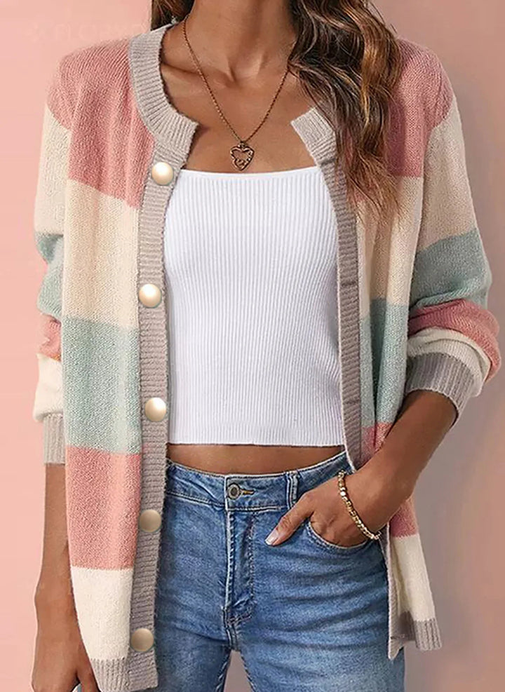 Gisela | Strickjacke mit Knöpfen