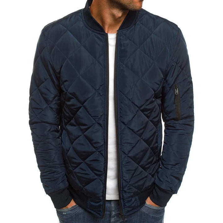 Dale | Baumwolljacke mit Rautenmuster