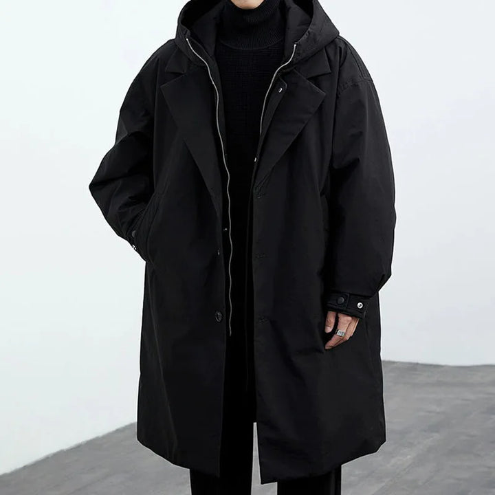 Jonas | Wintermantel Jacke mit Kapuze