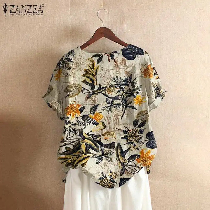 Nadine | Bluse mit Blumenmuster