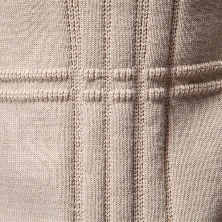 Melvin | Stilvoller Pullover mit Liniendesign