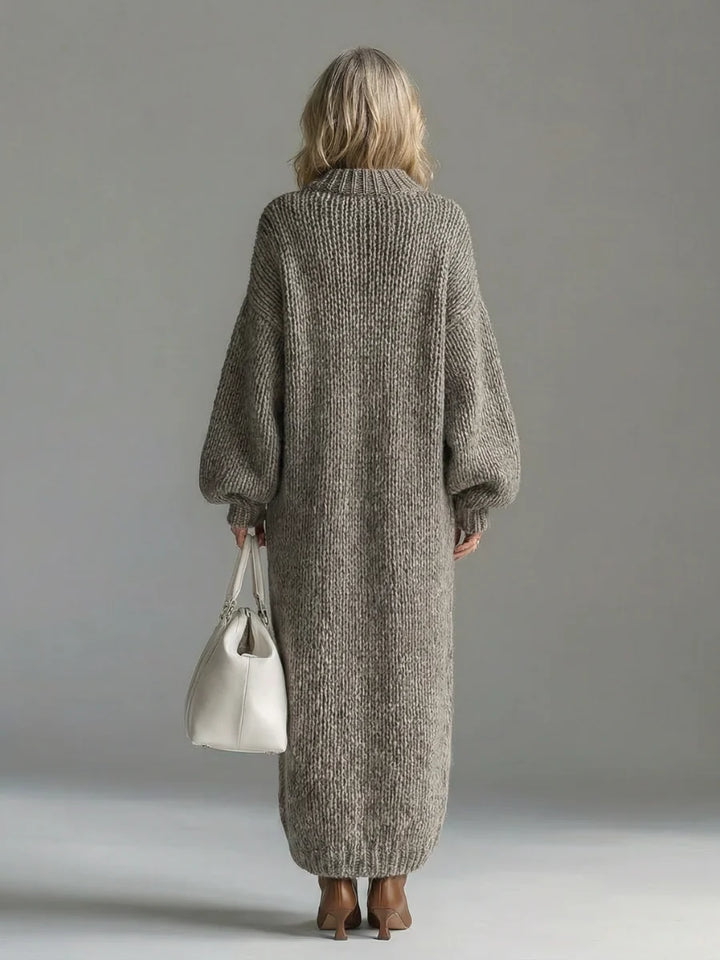 Emmari | Langes Strickkleid