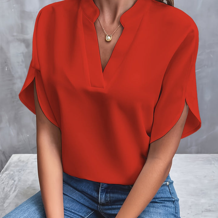 Beatrix | Elegante Bluse mit V-Ausschnitt
