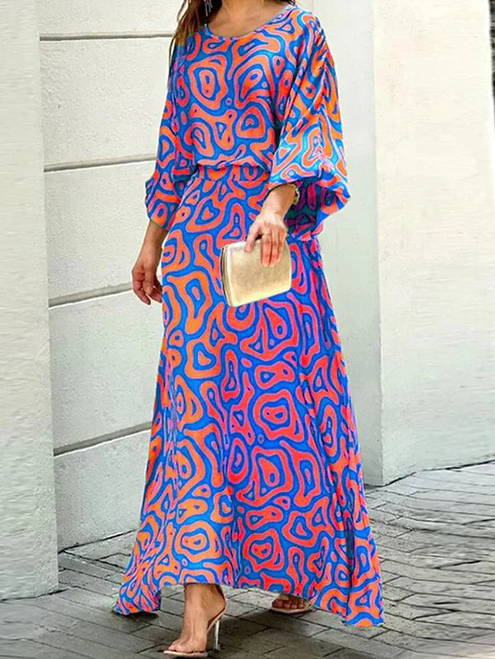 Evelin | Modekleid im Geometrischen Design
