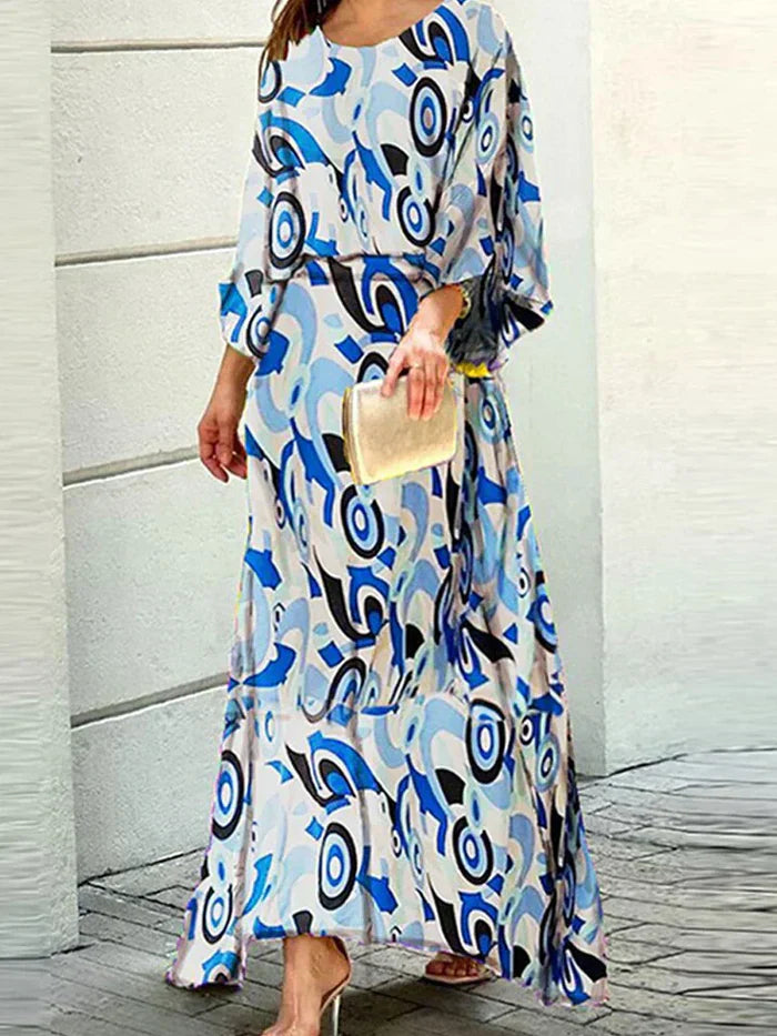 Evelin | Modekleid im Geometrischen Design