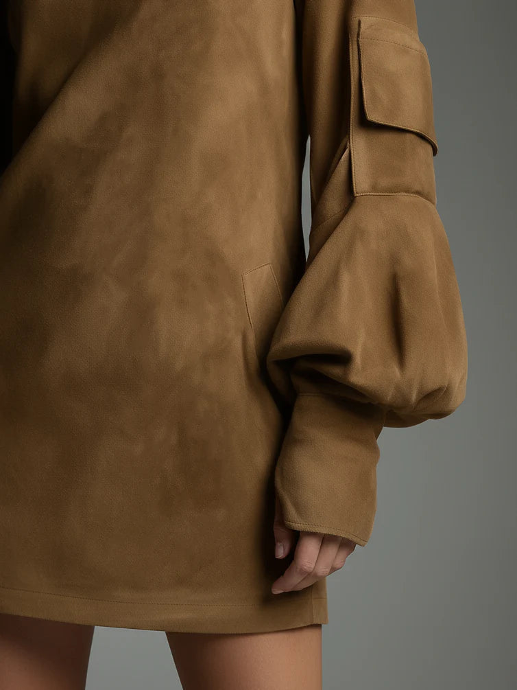 Glessie | Rollkragen-Minikleid