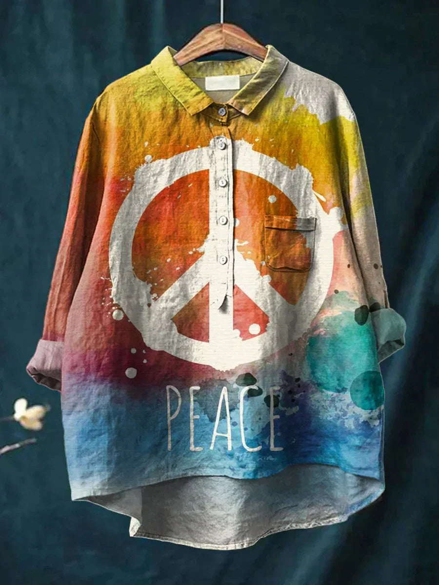 Rosula | Hippie-Kunst-T-Shirt