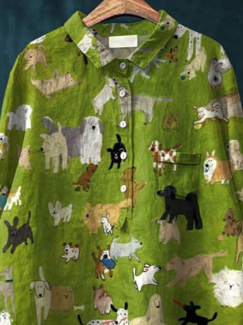 Cornelia | Hunde-Kunst-T-Shirt