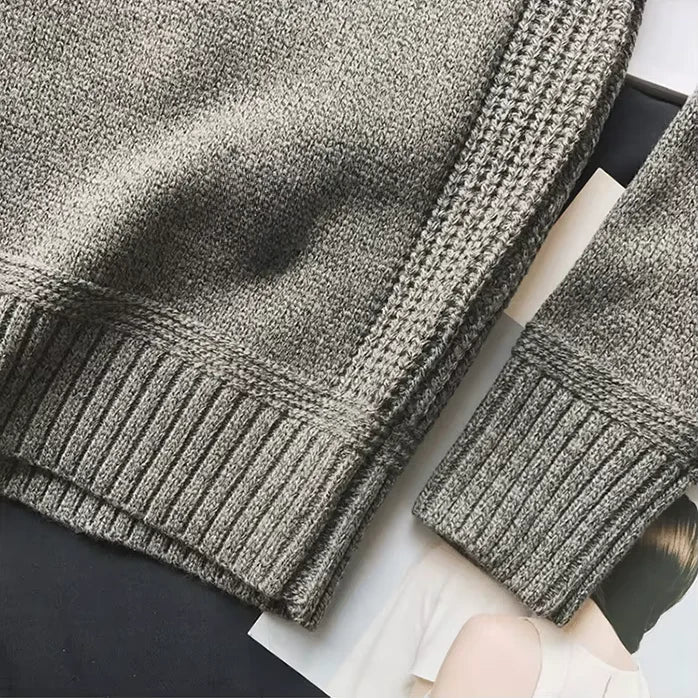 Alvin | Pullover mit Rundhalsausschnitt