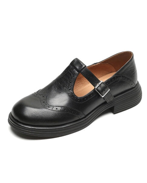 Elsie | T-Riemen-Lederschuh