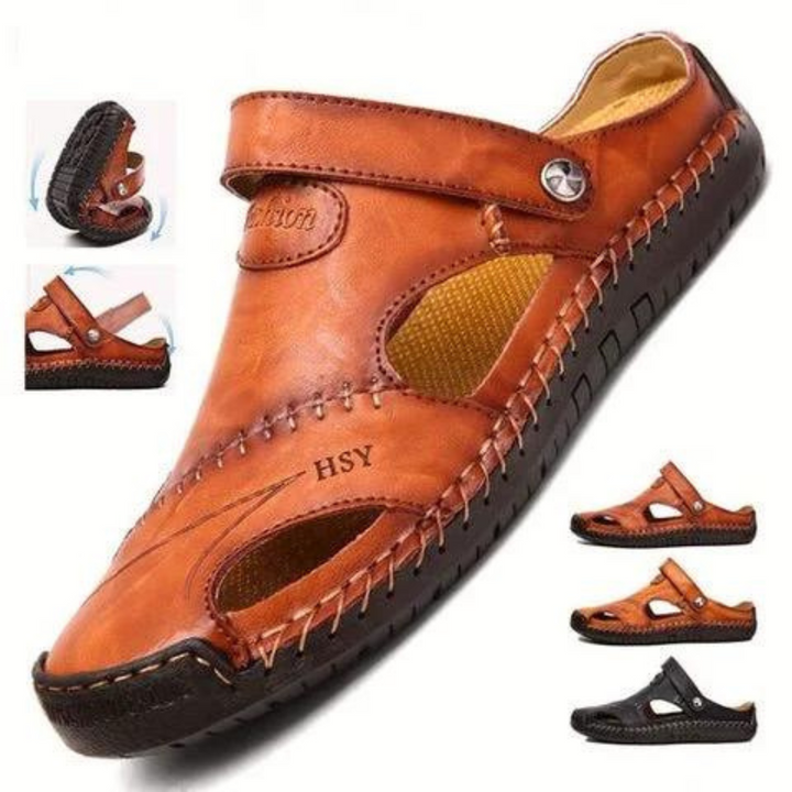 Klaus | Leder-Sandalen
