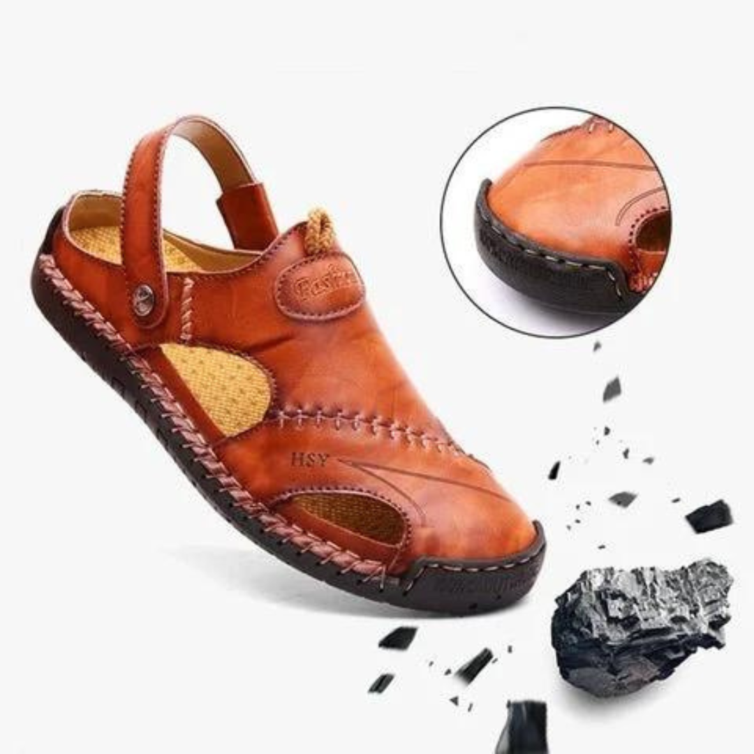 Klaus | Leder-Sandalen