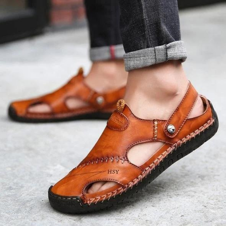 Klaus | Leder-Sandalen