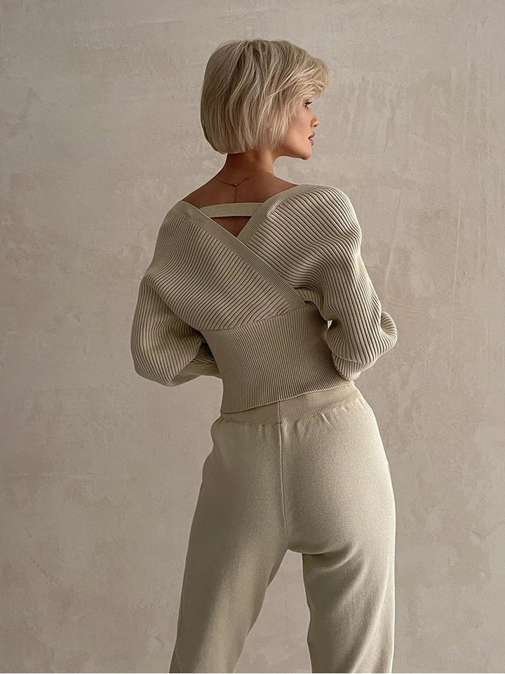 Zita | Bluse mit Off-Shoulder und Überjacke