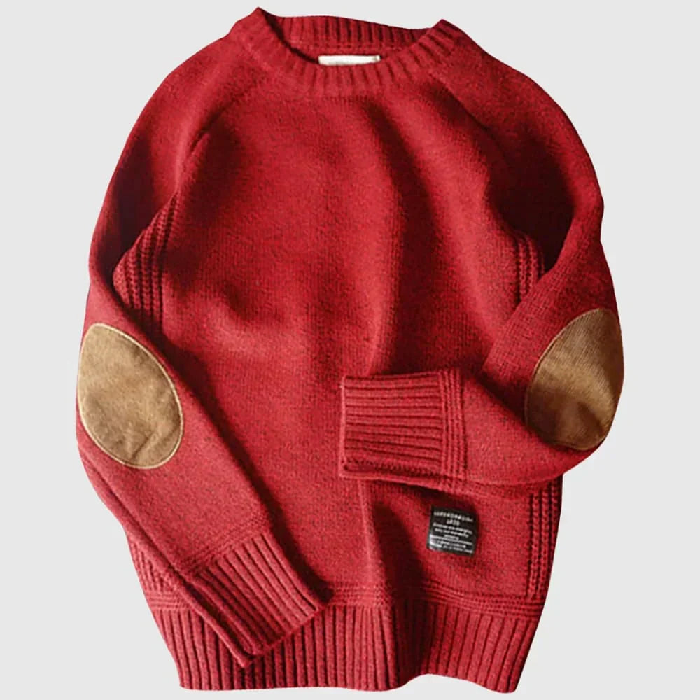 Alvin | Pullover mit Rundhalsausschnitt