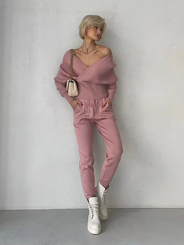 Zita | Bluse mit Off-Shoulder und Überjacke