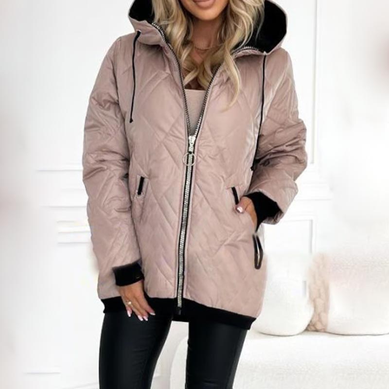 Daphne | Warme Steppjacke mit Kapuze