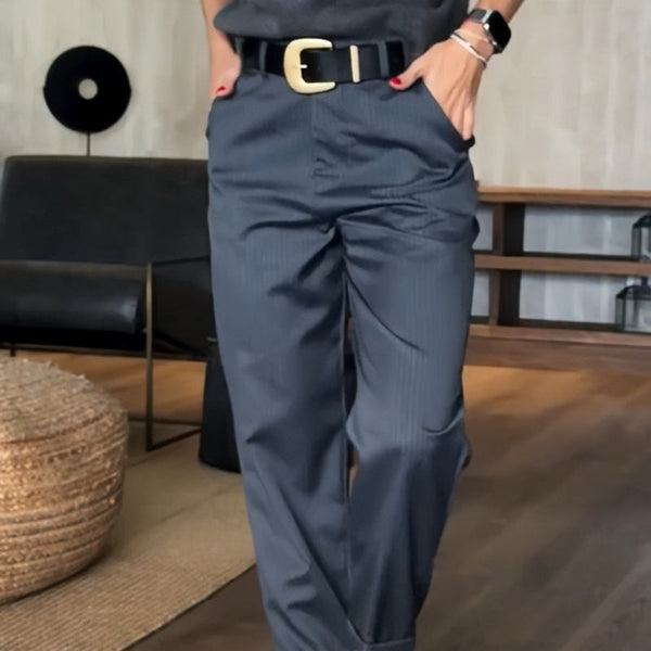 Kathryn | Gestreifte Anzughose
