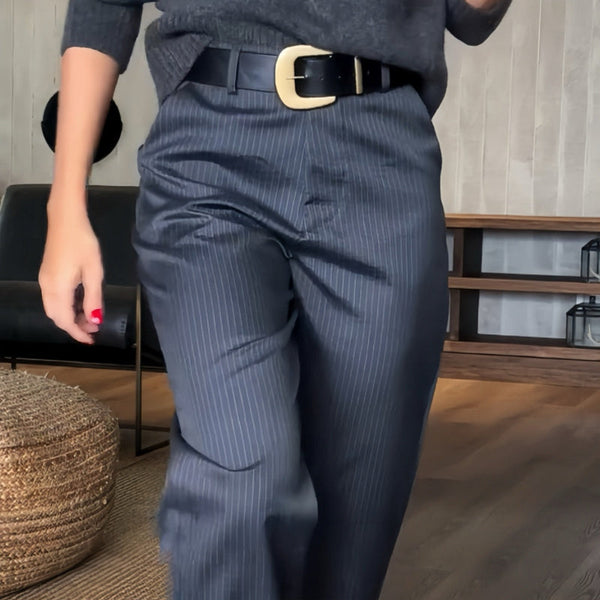 Kathryn | Gestreifte Anzughose