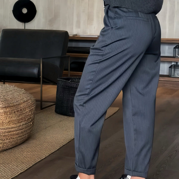 Kathryn | Gestreifte Anzughose